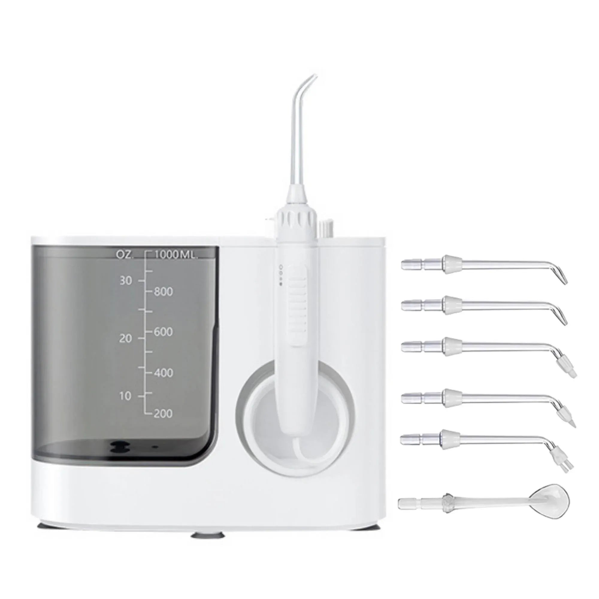 Orku 1000ml Water Flosser Electric Oral Irrigator - Adjustable Pressure White Bedworld