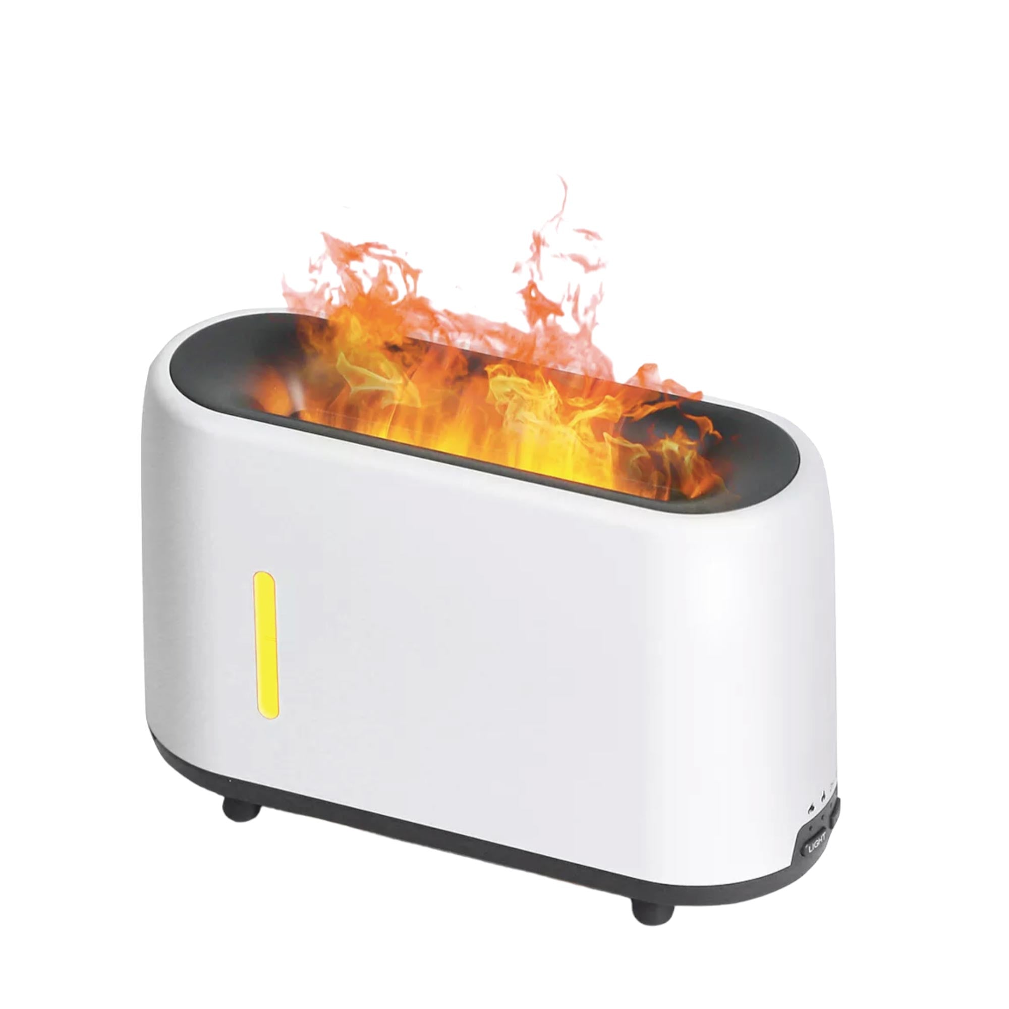 Remote - White 240ml Flame Fire Style Air Humidifier | Buy Now
