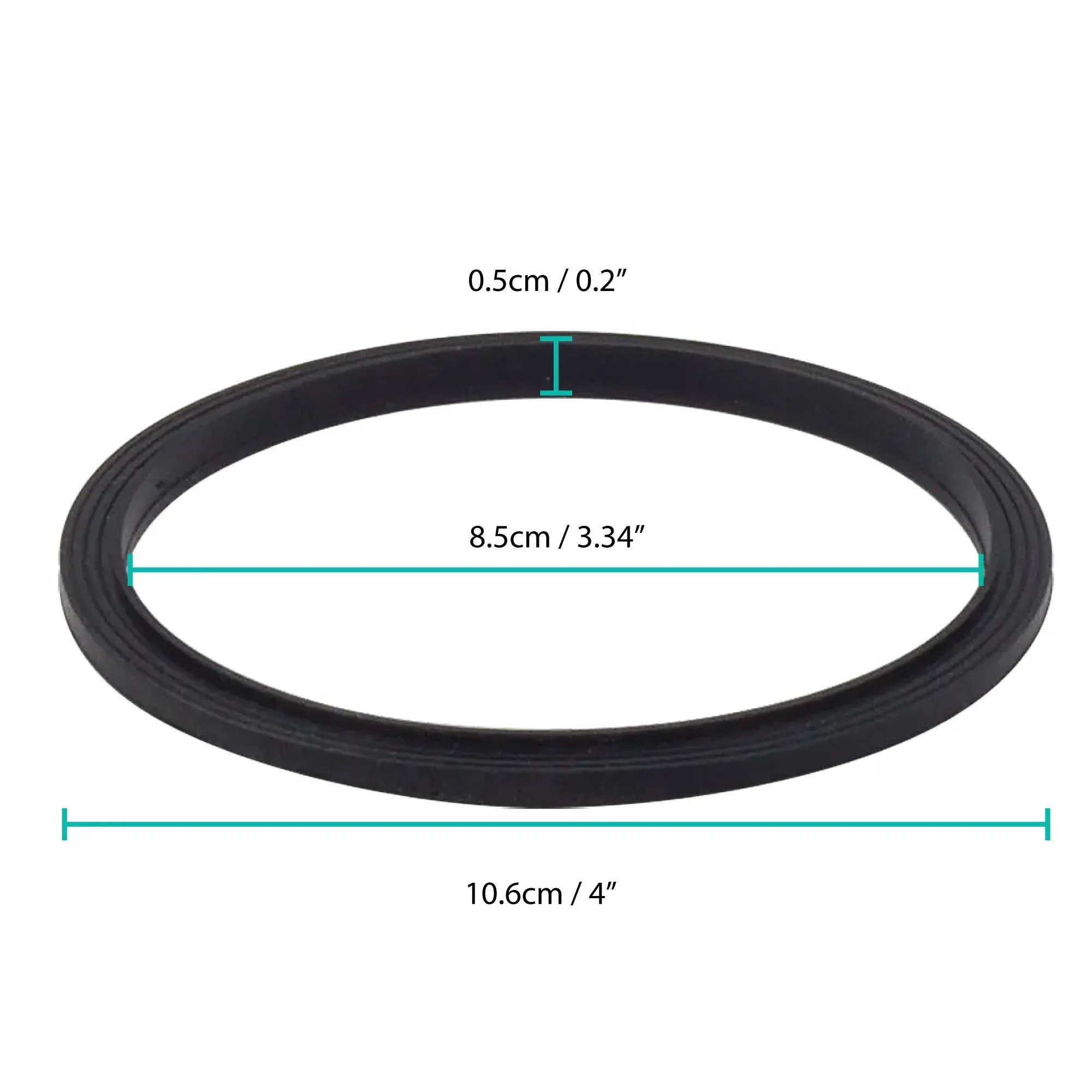For Nutribullet RX Gasket Black Seal Ring - Suits 1700W 1700 N17-1001 Blade Bedworld