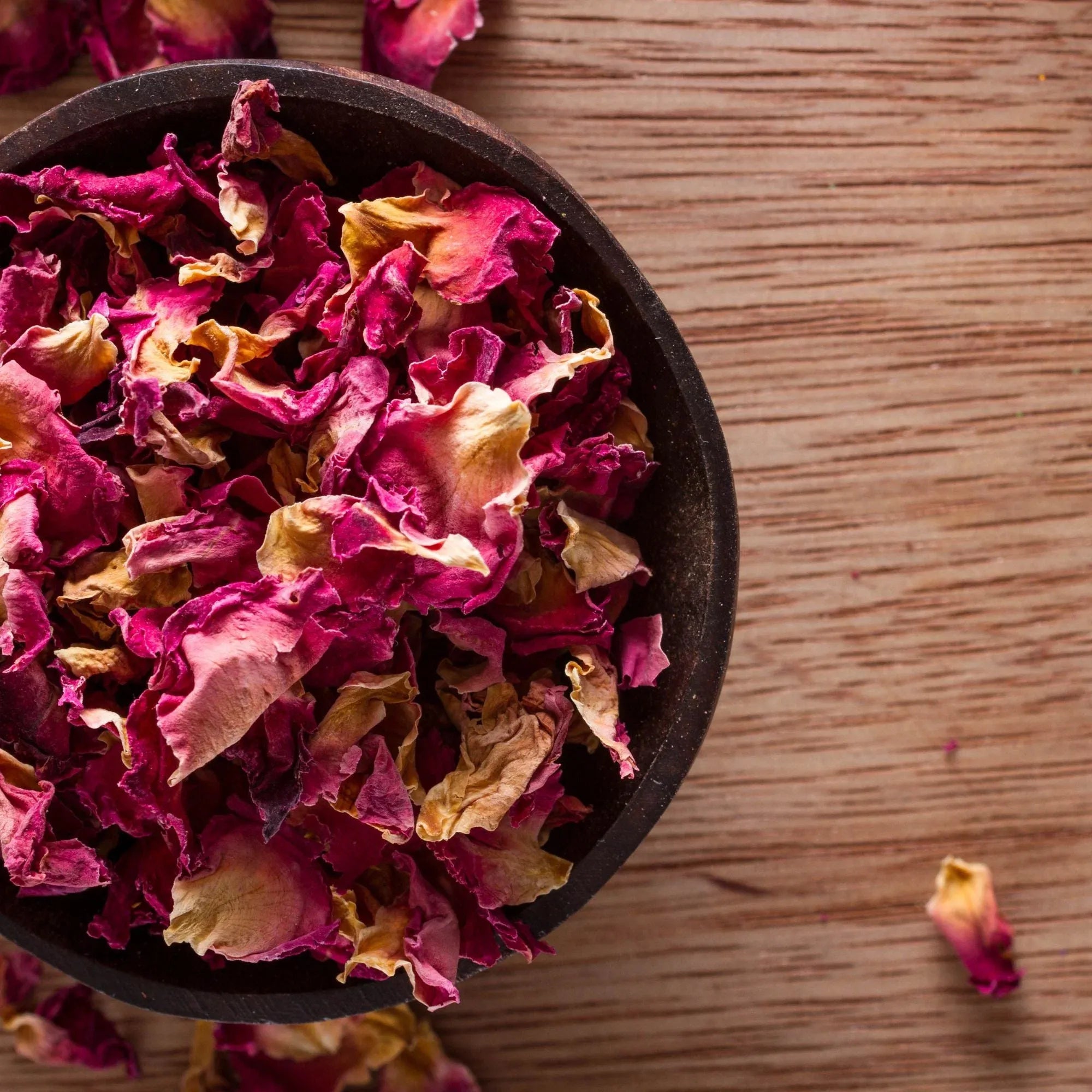 400g Organic Dried Red Rose Petals - Wedding Confetti Rosa Centifolia Flower Bedworld