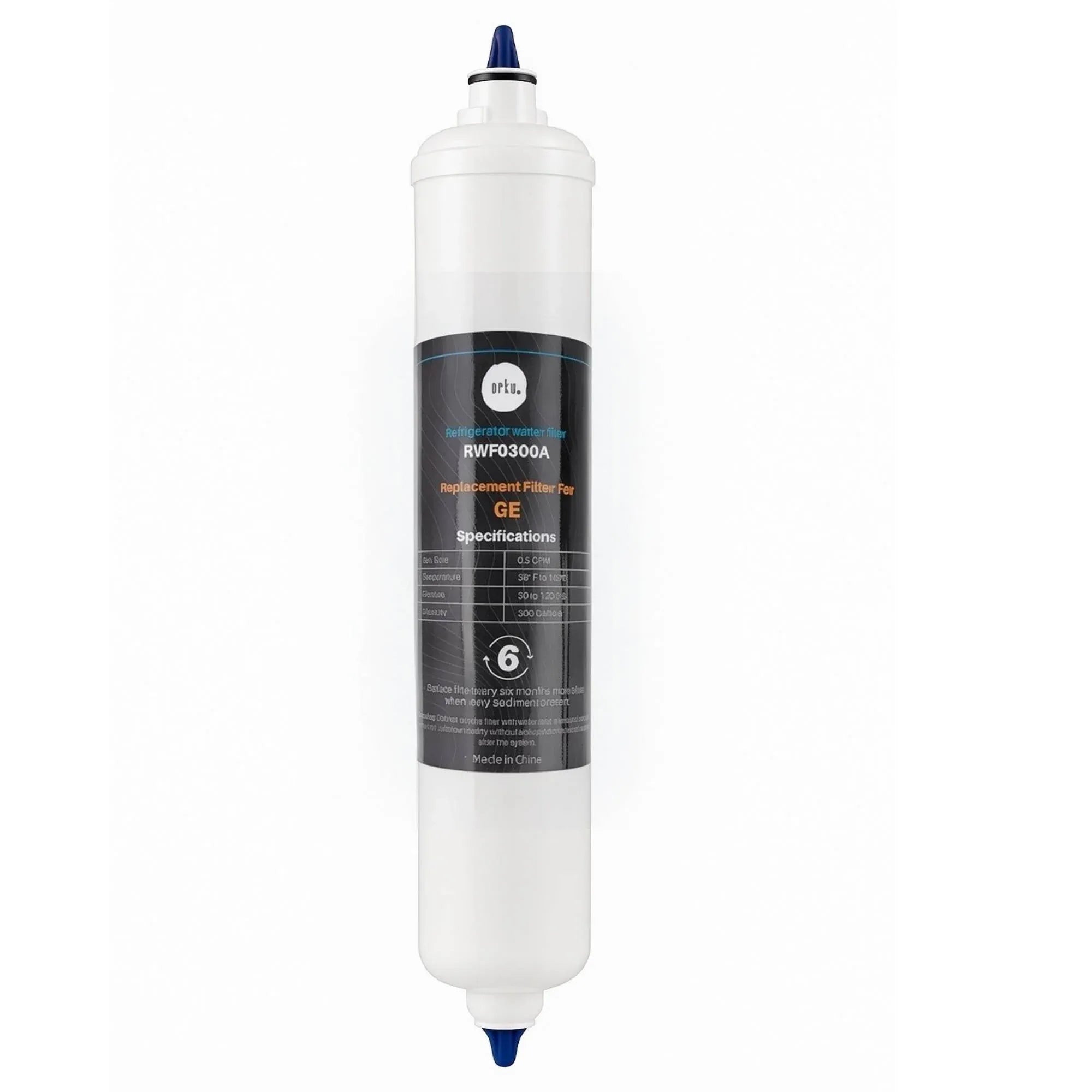 Orku Fridge Water Filter - Universal External Cartridge Replacement - RWF0300A Bedworld