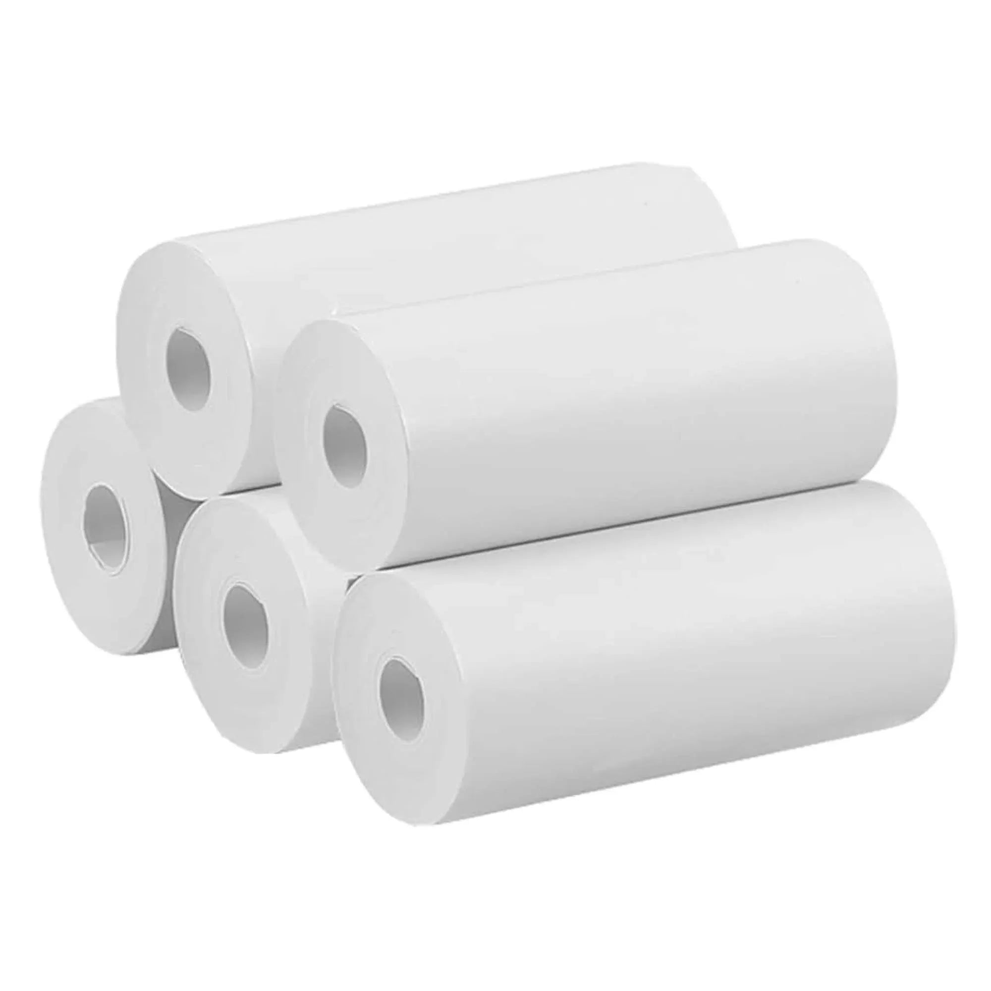 Social Hike 5 Pack Thermal Paper Camera Rolls - Instant Print Printer Refill Bedworld