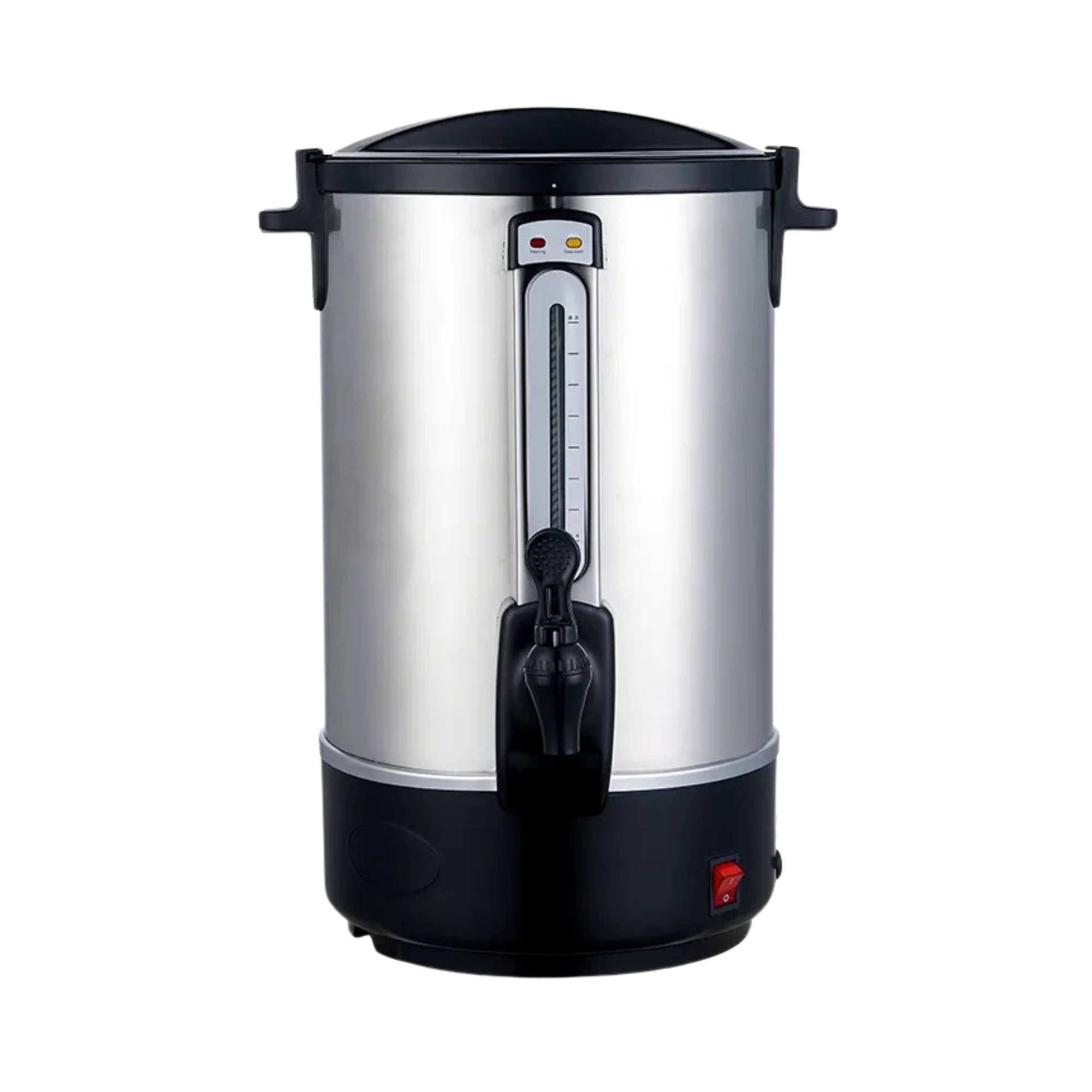 Kitchee 15L Electric Water Boiler - Stainless Steel Commercial Hot Liquid Urn