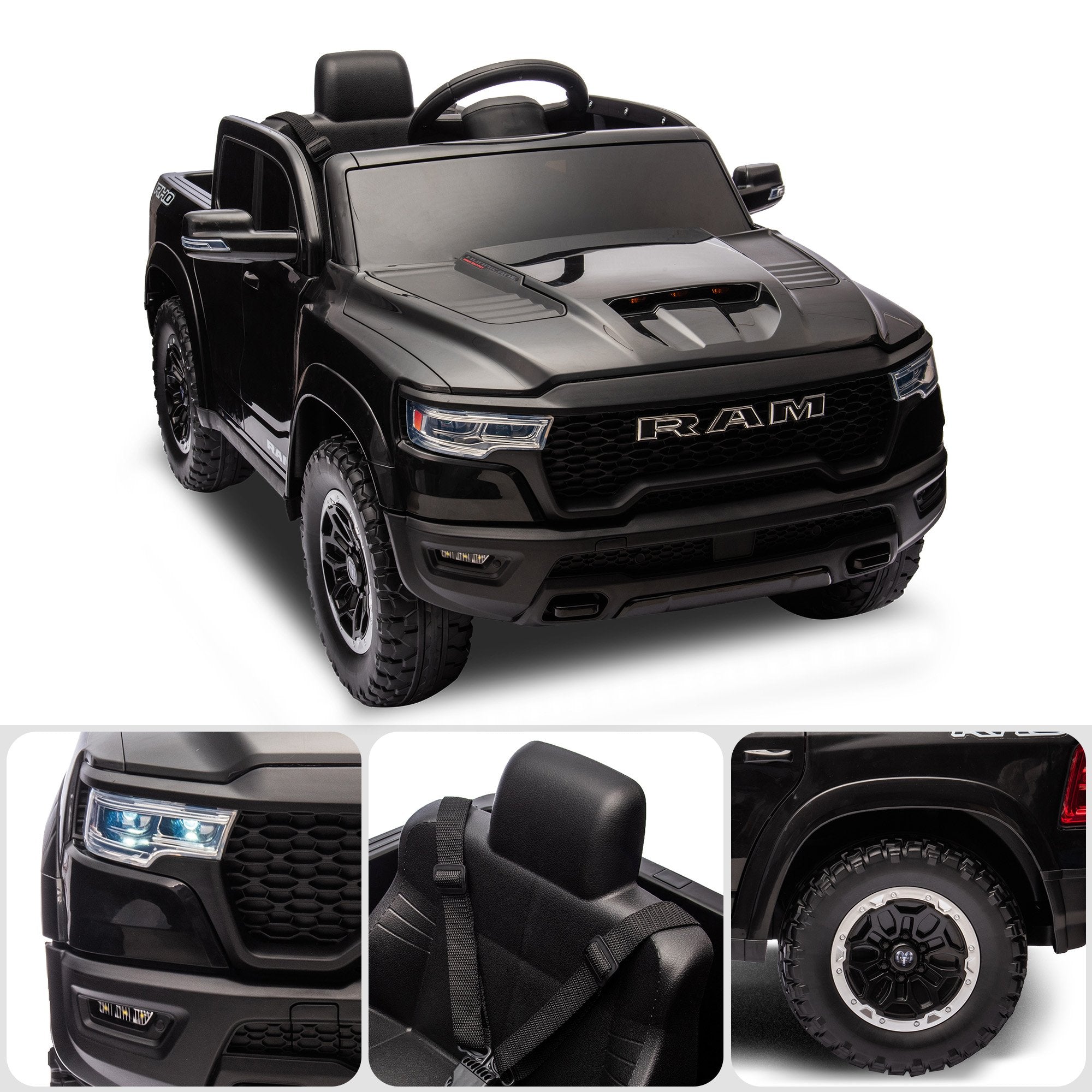 Kahuna Ram 1500 RHO Kids Electric Ride On Car with Remote Control