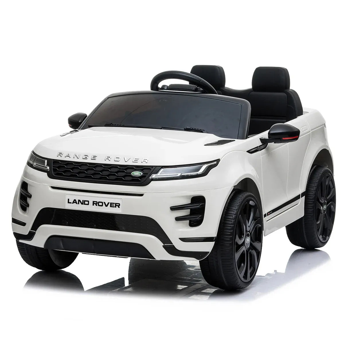 Kahuna Land Rover Licensed Kids Electric Ride On Car Remote Control - White Bedworld