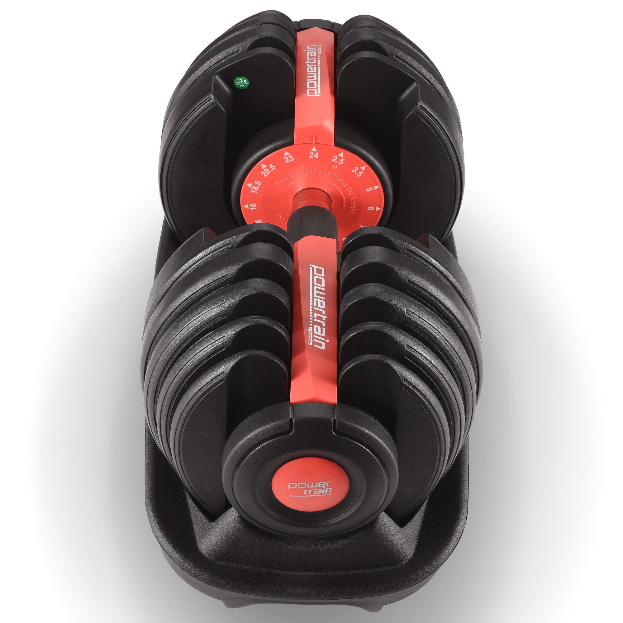 Powertrain 24kg Adjustable Dumbbell