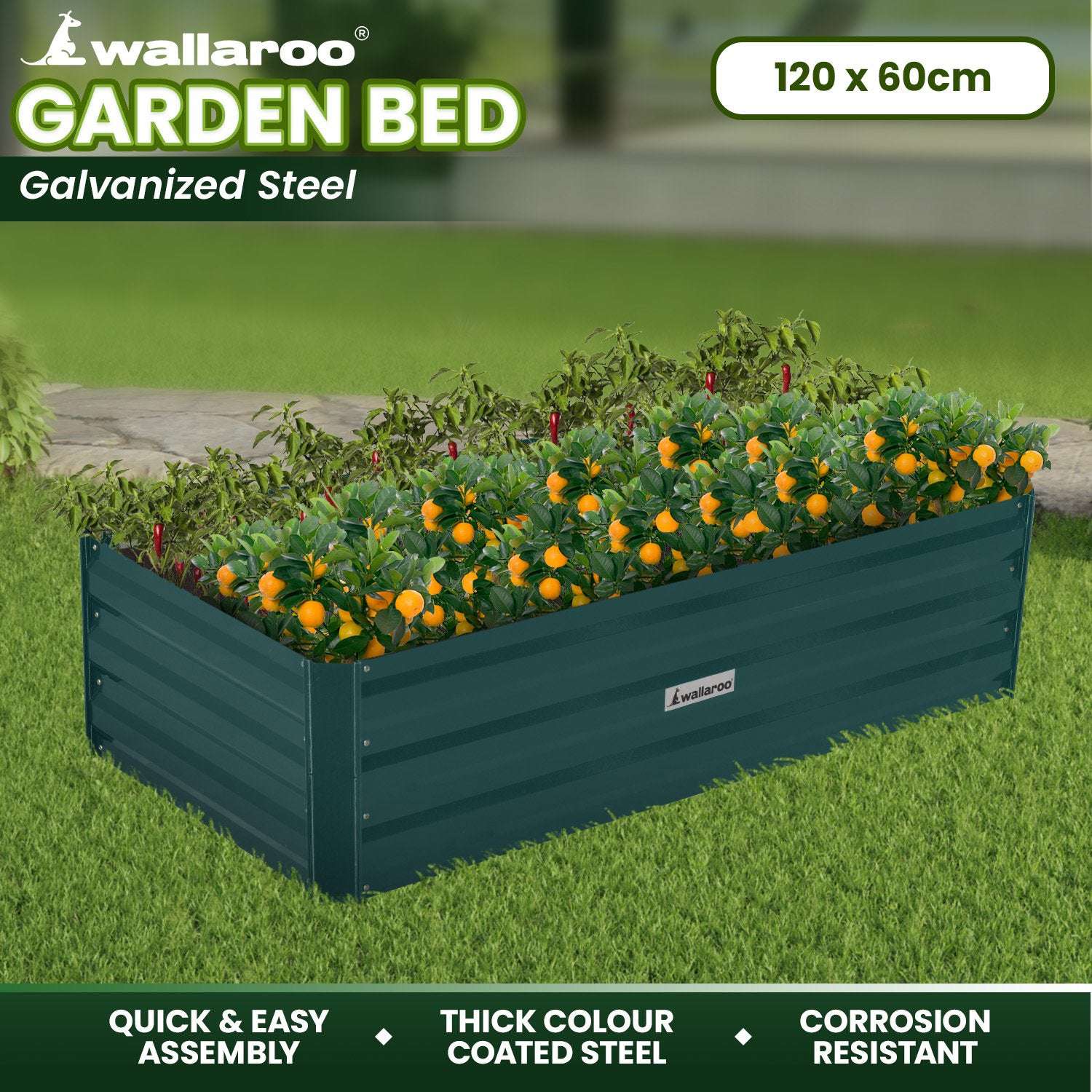 Wallaroo Garden Bed 120