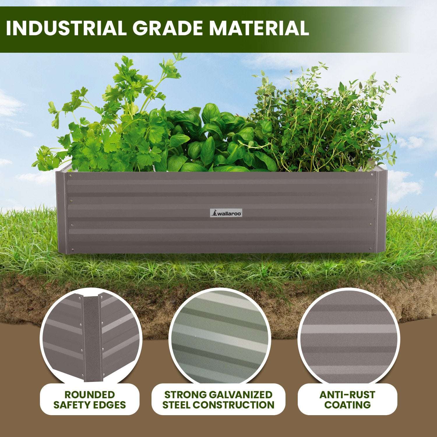 Wallaroo Garden Bed 120