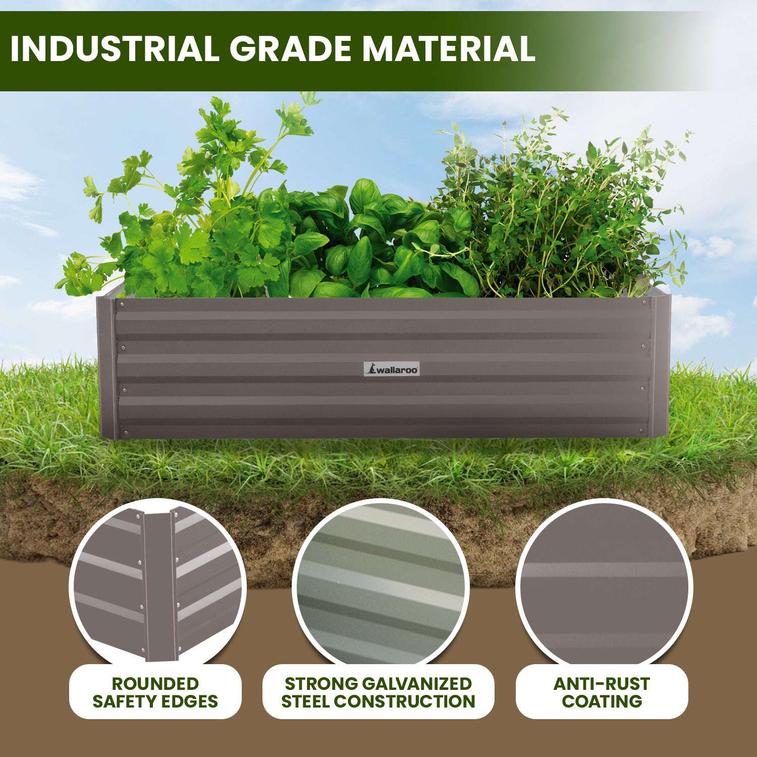 Wallaroo Garden Bed 210