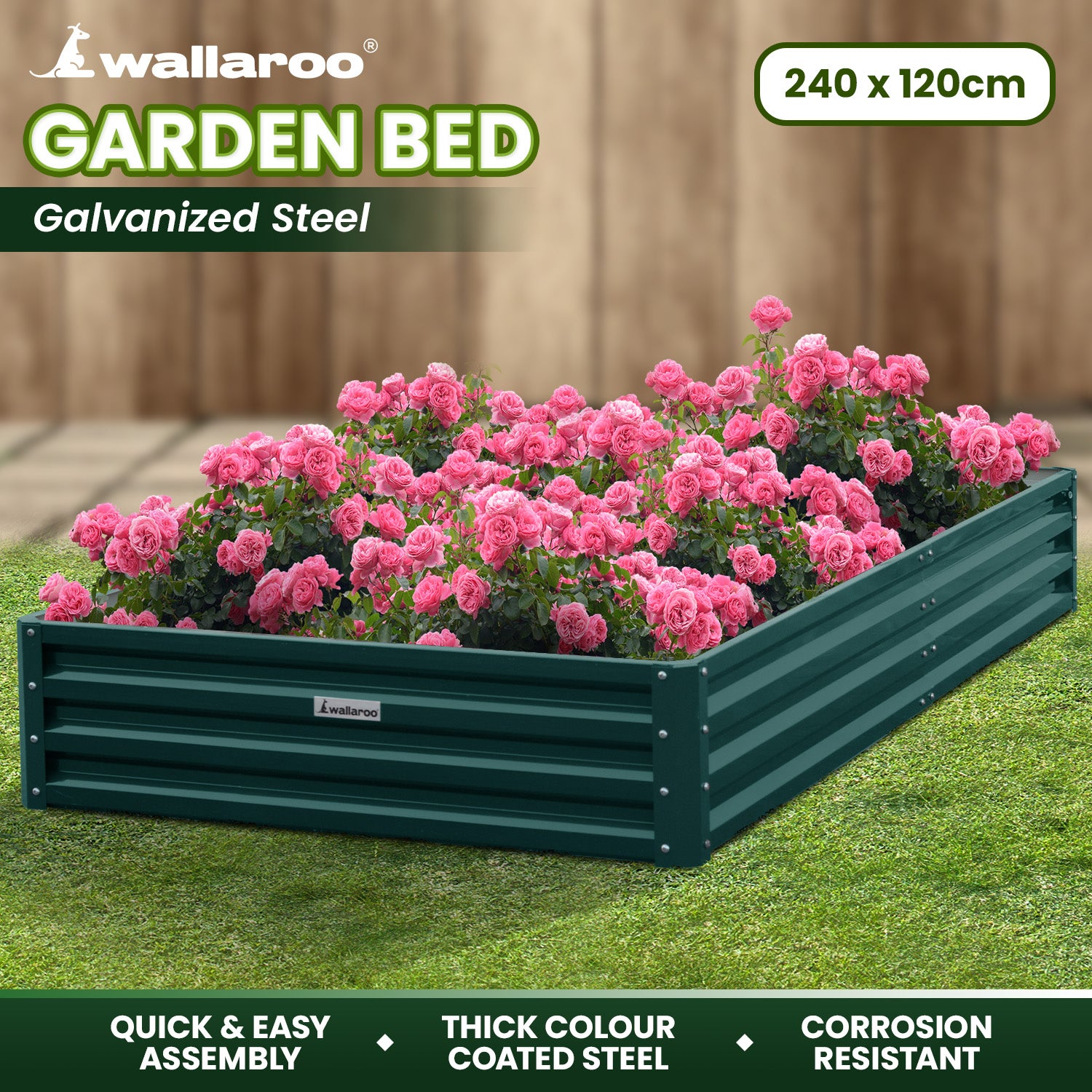 Wallaroo Garden Bed 240
