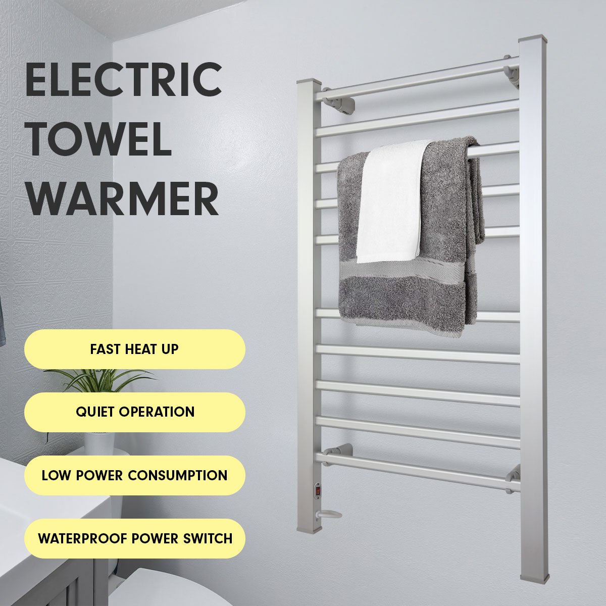 Pronti Heated Towel Rack