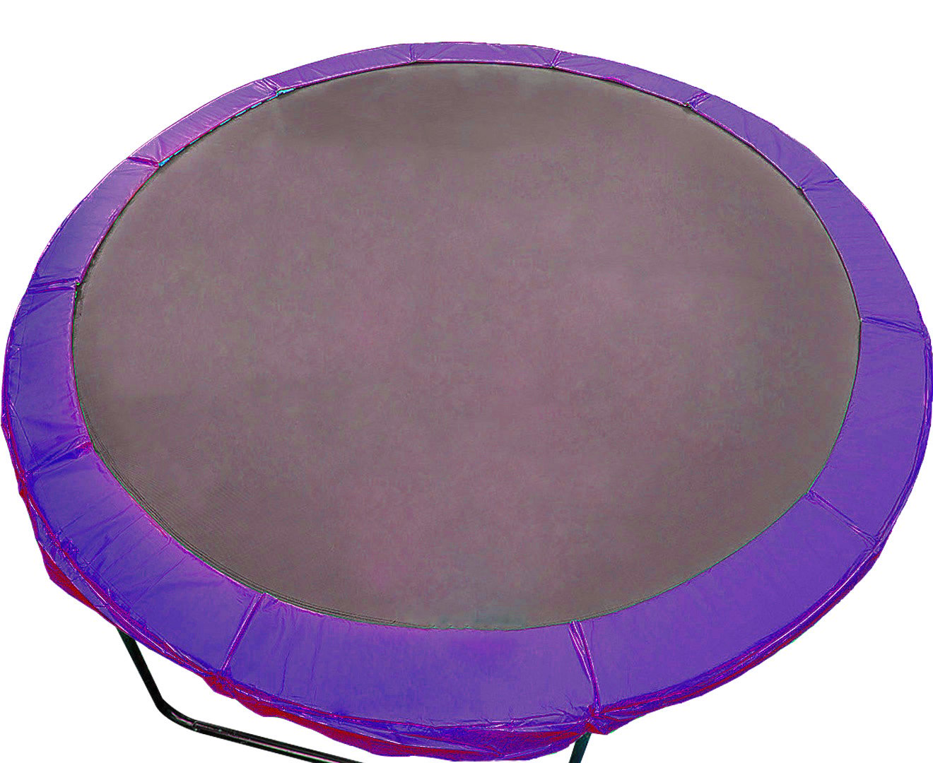 Kahuna 8ft round trampoline replacement pad, purple top mat and border