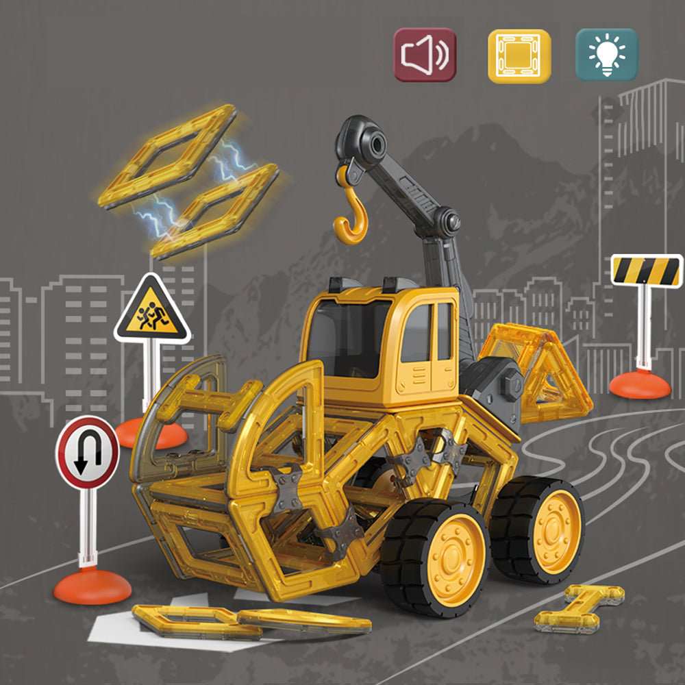 DanBaoLe Magnetic Truck DIY Assembly Eneineering Vehicle