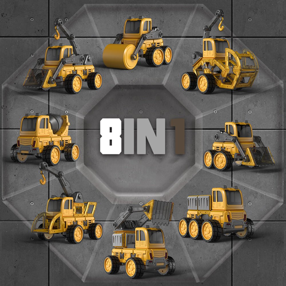 DanBaoLe Magnetic Truck DIY Assembly Eneineering Vehicle