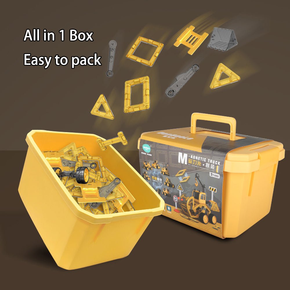 DanBaoLe Magnetic Truck DIY Assembly Eneineering Vehicle