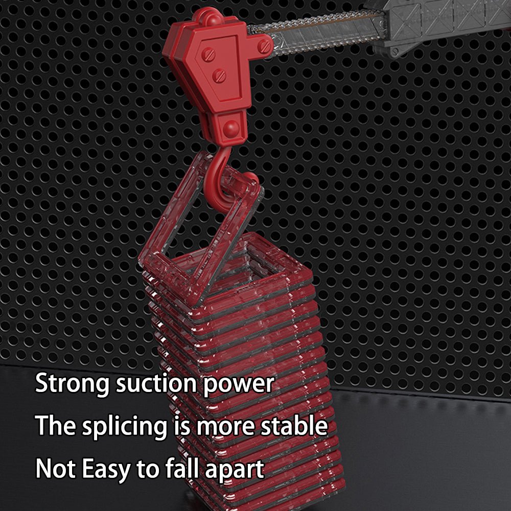 DanBaoLe Magnetic Fire Truck DIY Assembly Eneineering Vehicle