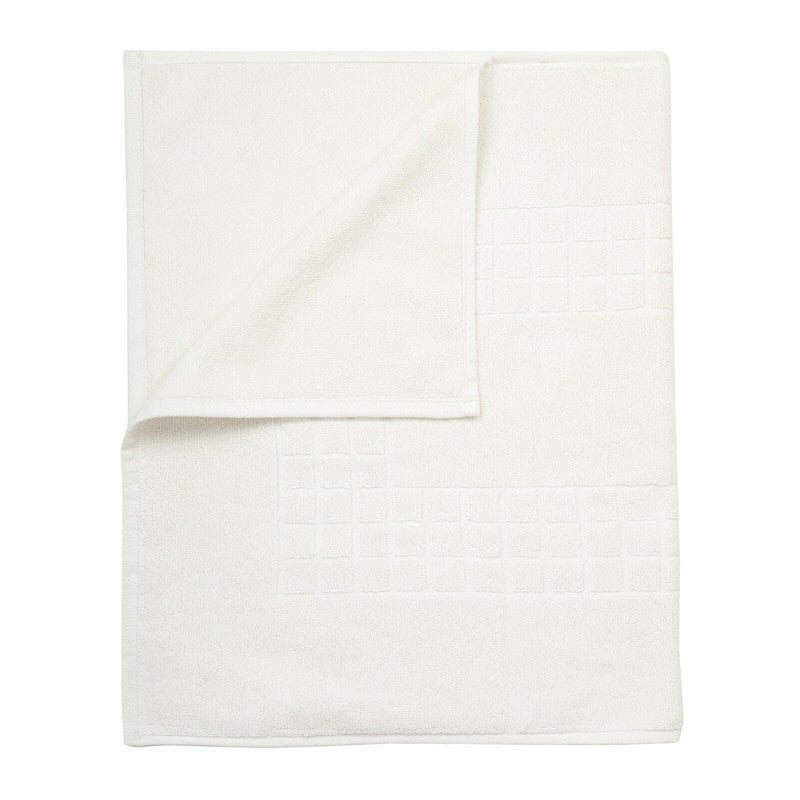Slip Bath Mat Check Design (Cream)