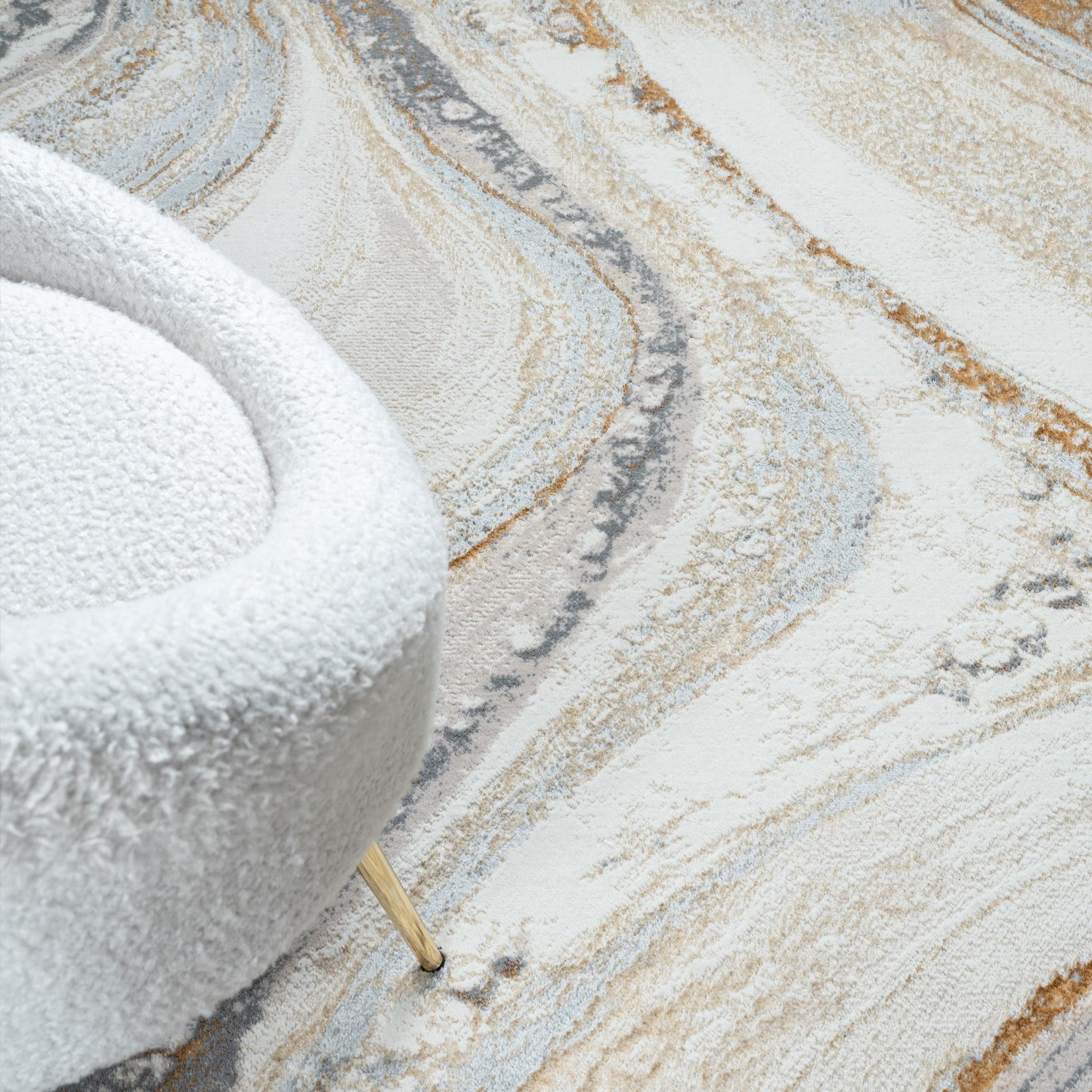 Avani Marble Rug - Sand - 160x230 cm