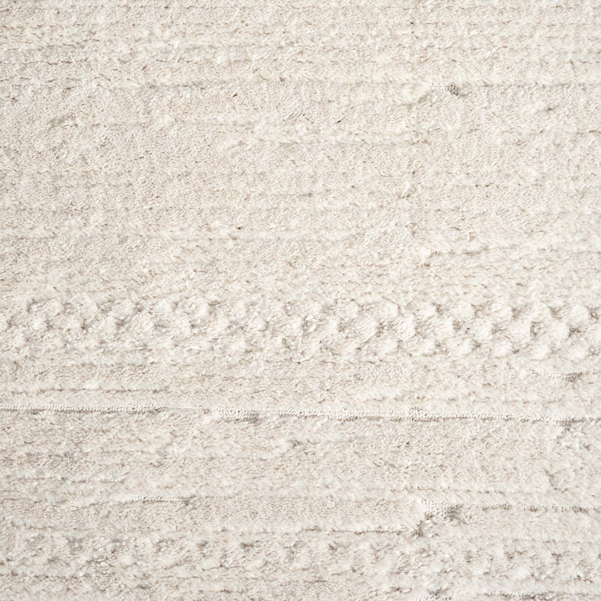 Addie Soft Pile Rug - Ivory - 80x300