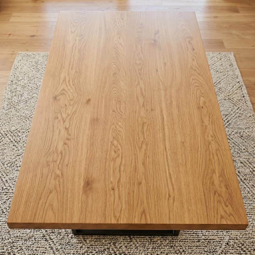 Venice Rectangular Dining Table 170cm Natural Bedworld