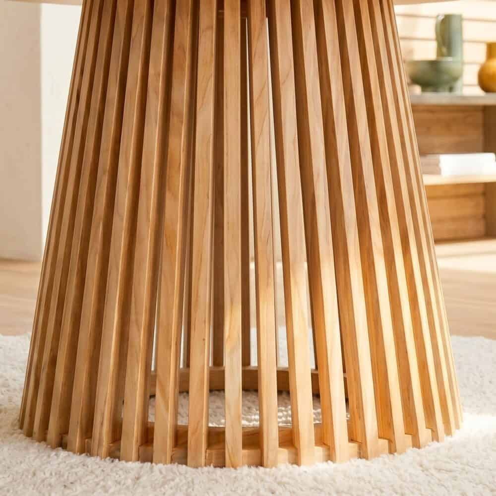 Palmer Natural Dining Table Bedworld