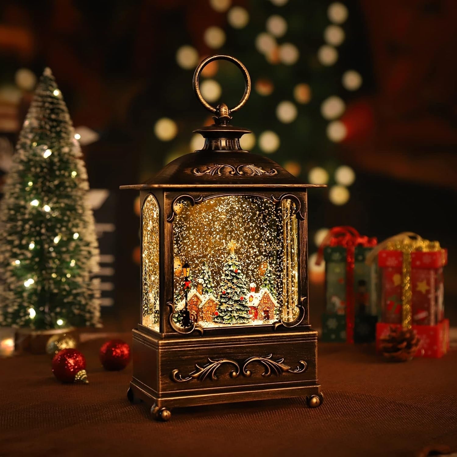 BDI Lamp-LW003-Snowman Music Lantern Sculpture Christmas