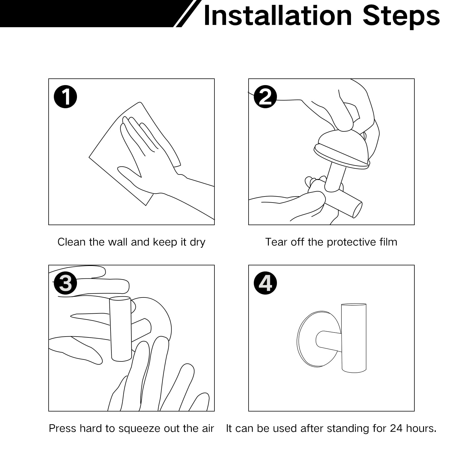 Adhesive Bathroom Towel Hooks Holder Cloth Hanger Hook Door Hanger Gold