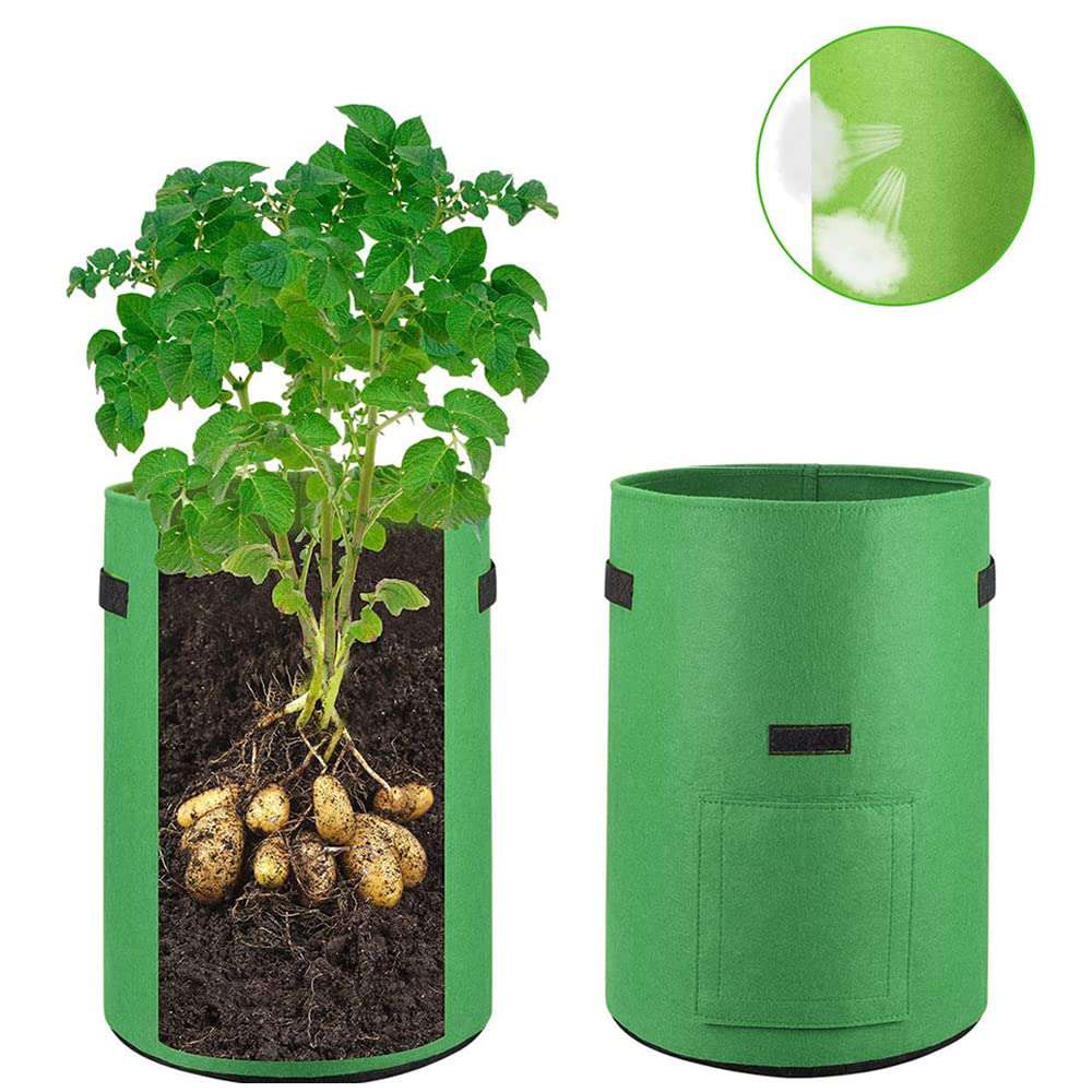 5-Pack 5 Gallons Plant Grow Bag Potato Container Pots