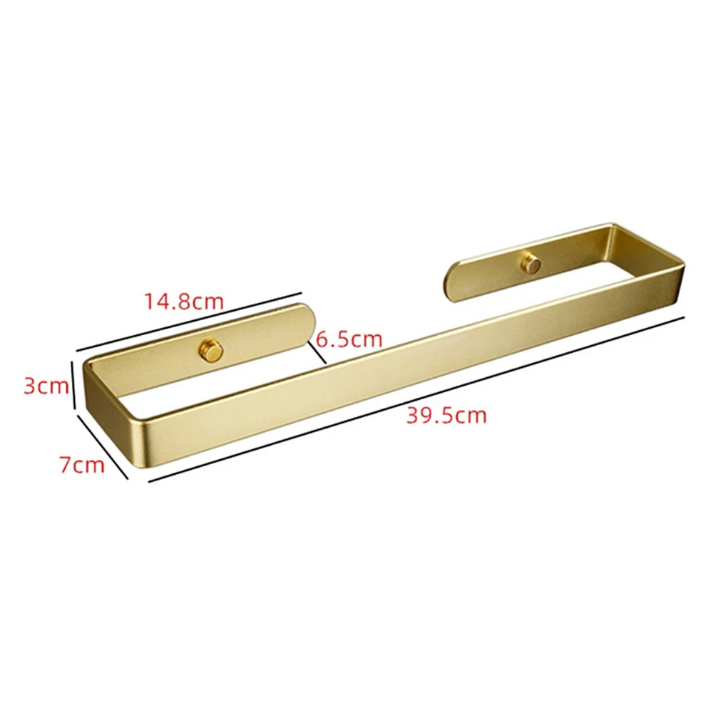 Gold Kitchen Bathroom Paper Holder Towel Holder