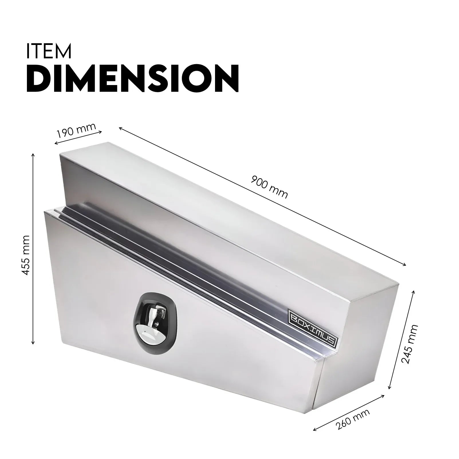 Under Tray Tool Underbody Pair Set 900mm Aluminium