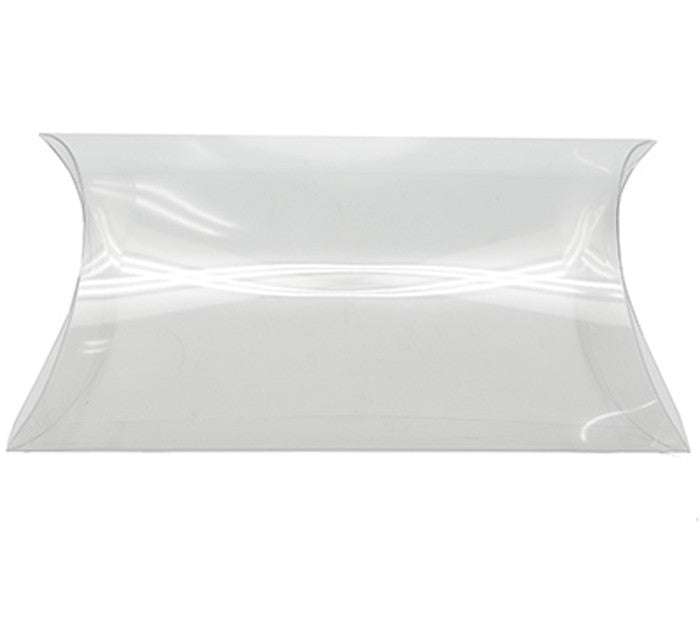 100 Pack of Pillow Rectangle Shaped Gift Box - Wedding or Product Bomboniere Jewelry Gift Party Favor Model Candy Chocolate Soap Box