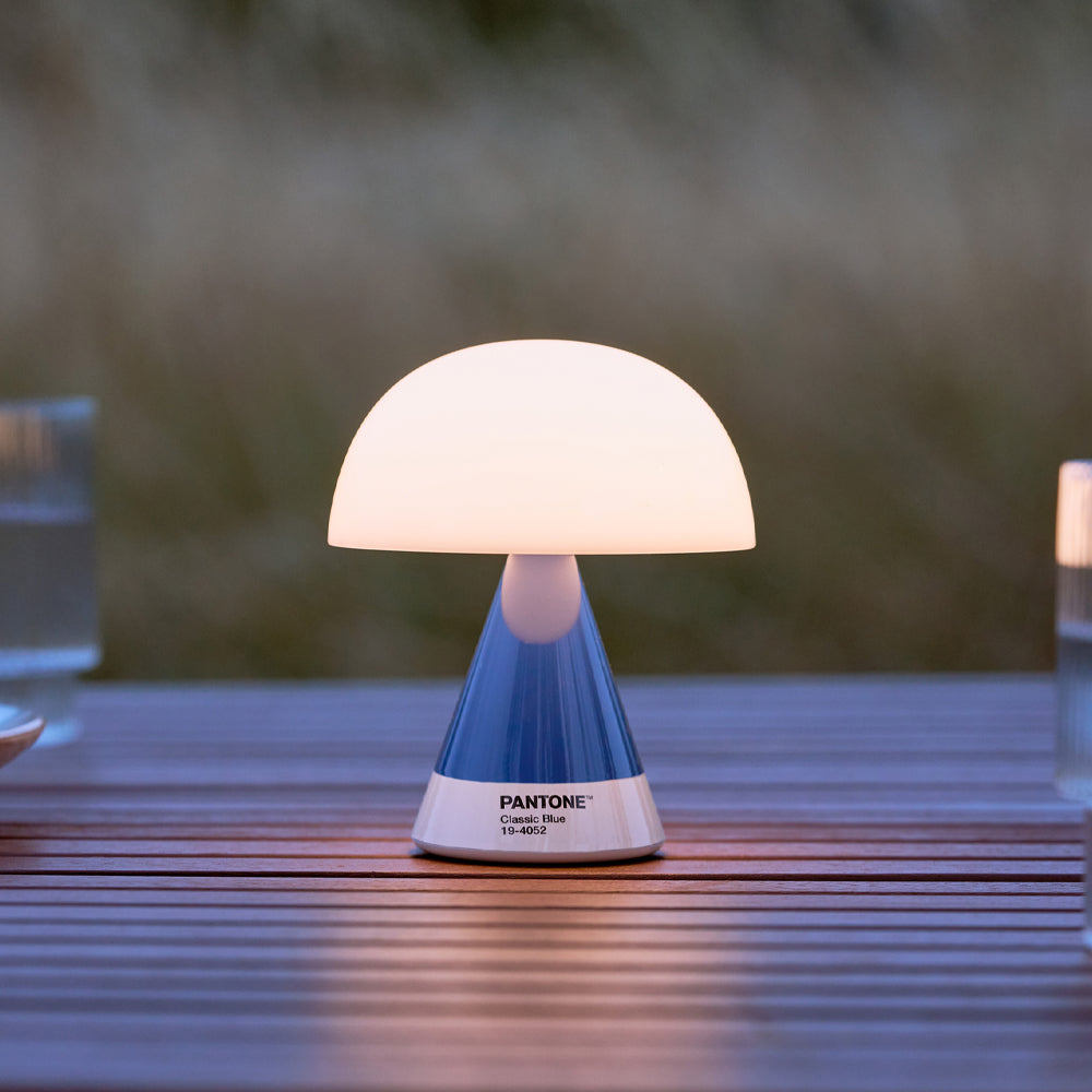 Lexon Mina M Medium Portable Led Lamp PANTONE - Classic Blue