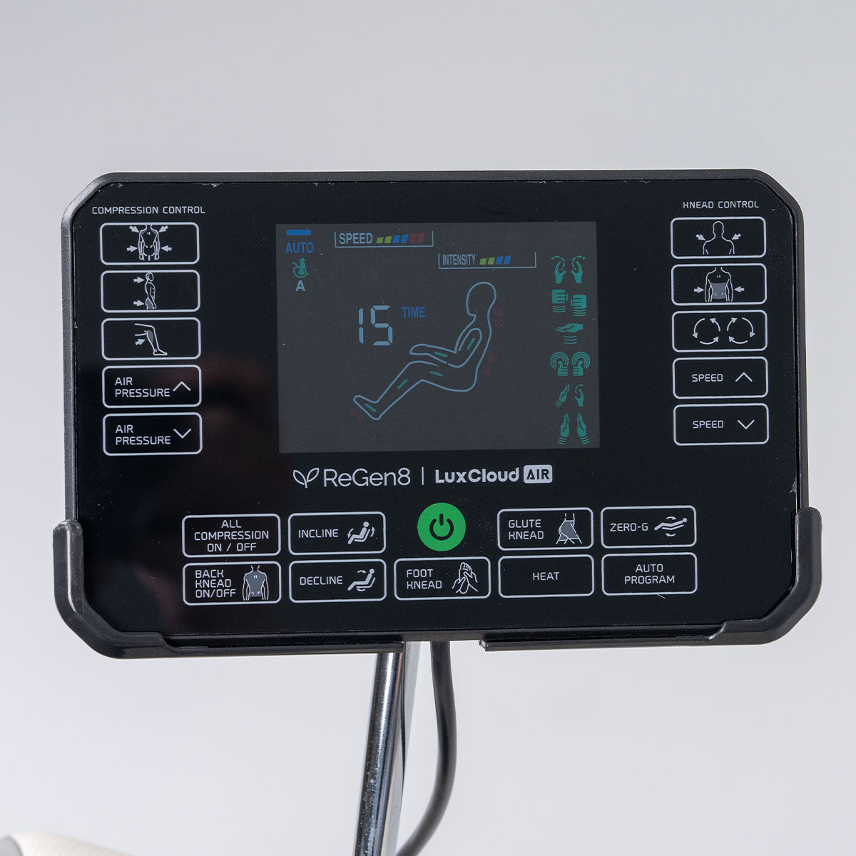 ReGen8 LuxCloud Air - Zero Gravity Heated Massage Chair in Black