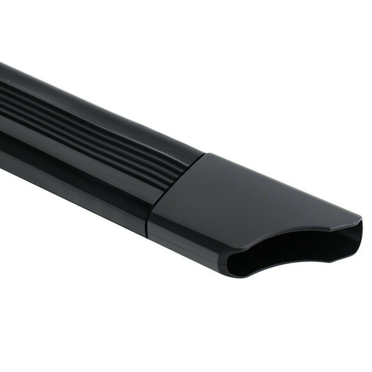 Rounded crevice nozzle tip with ribbed black tube, dark gray connector