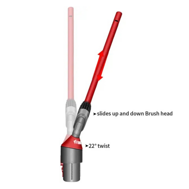 Hygieia Awkward Gap Tool - For Dyson V7 to V15, Gen5detect & Outsize Vacuum Models