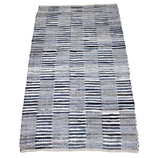 Woven Denim/Blue Rug 90x150 cm