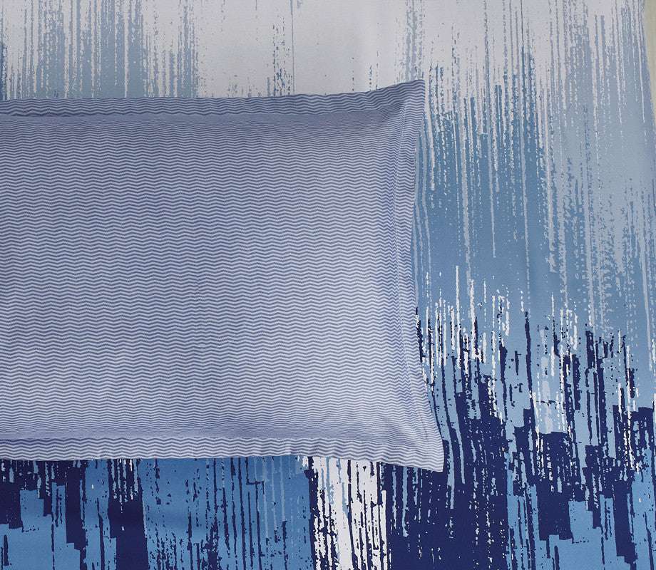 Microfiber Reversible Quilt Cover Set - Chavez - King Size