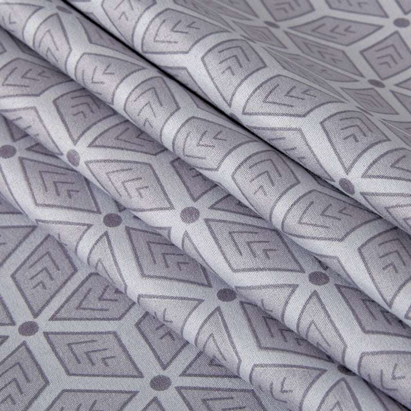 Microfiber Reversible Quilt Cover Set - Jay - King Size