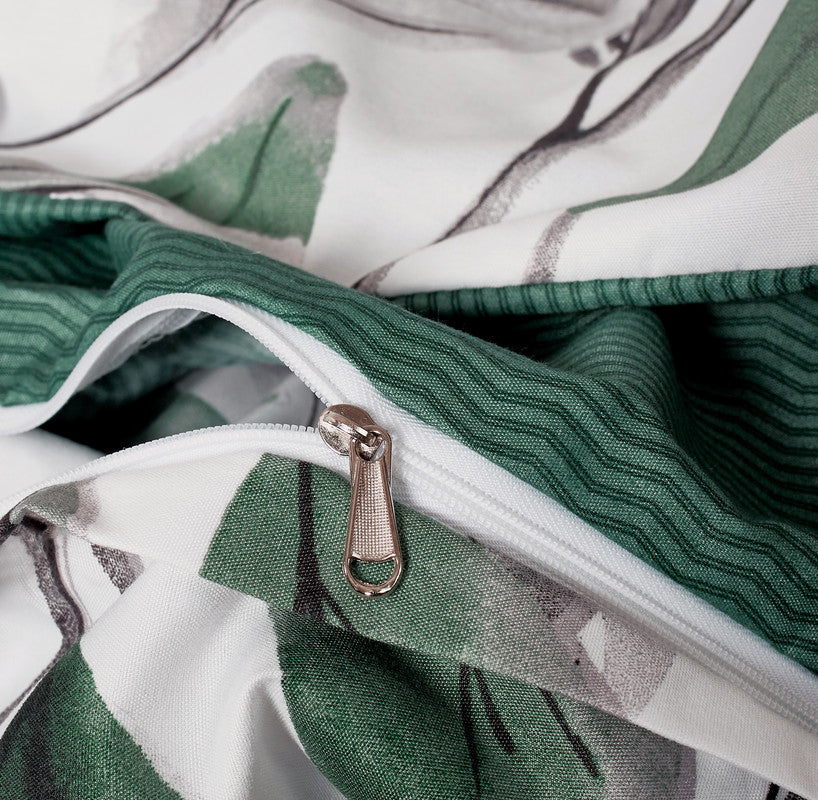 Microfiber Reversible Quilt Cover Set - Sally - Super King Size