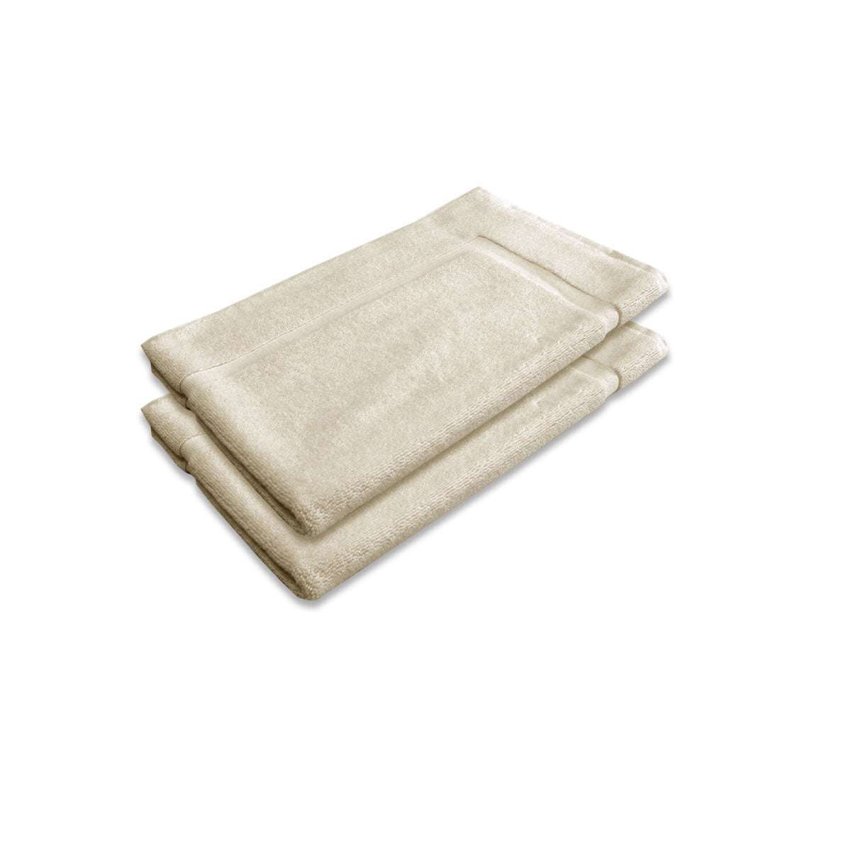 2 Cotton Bath Mat Linen