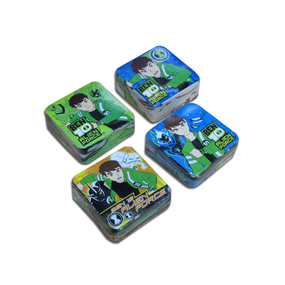 4 Ben 10 Alien Magic 100% Cotton Face Washers