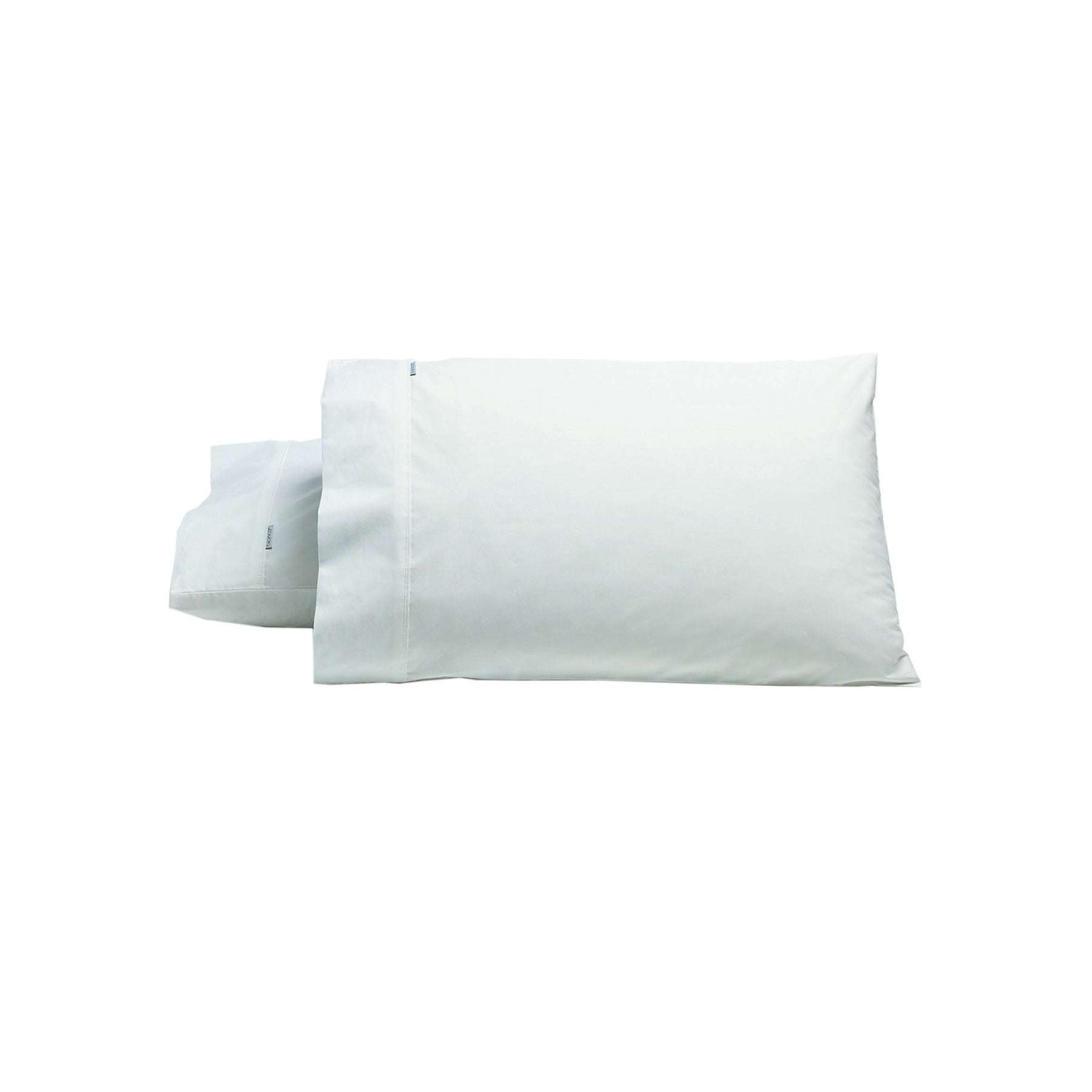 Heston Cotton Percale Standard Pillowcases White