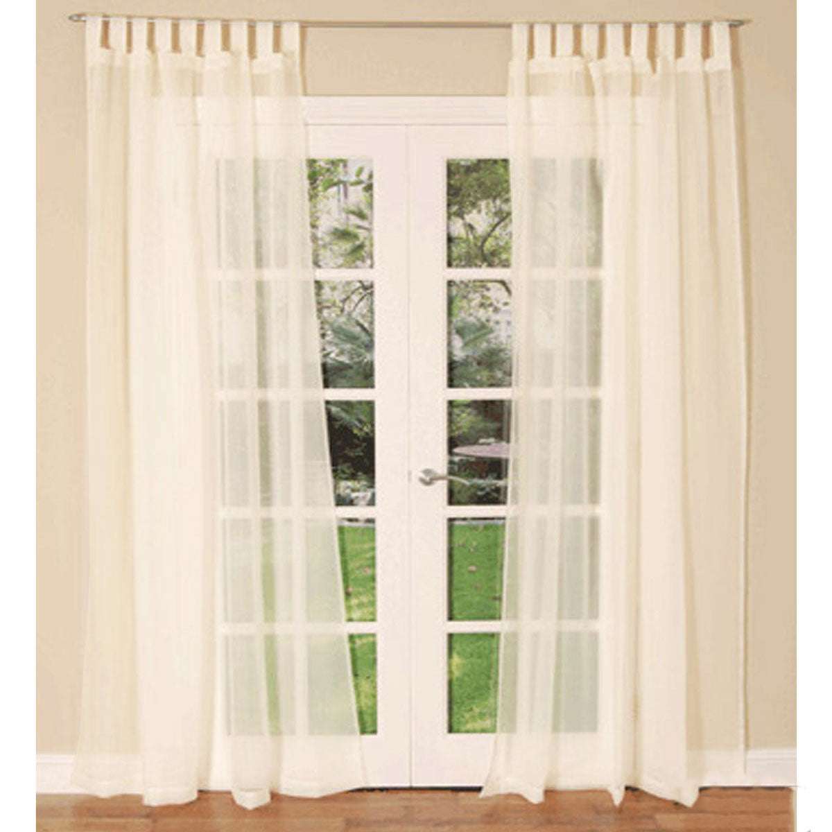 Sheer Mosquito Net Tab Top Curtains 150