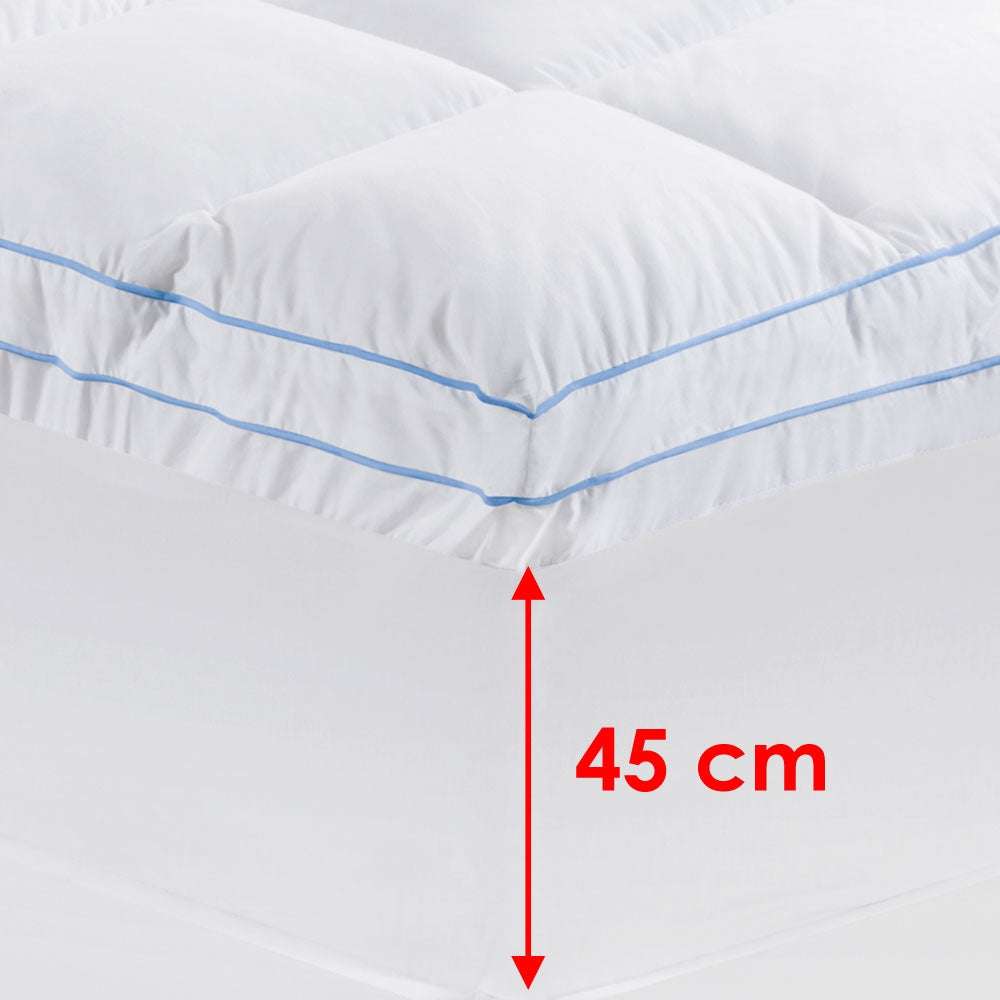 Cloudland 750GSM Memory Resistant Microball Fill Mattress Topper King