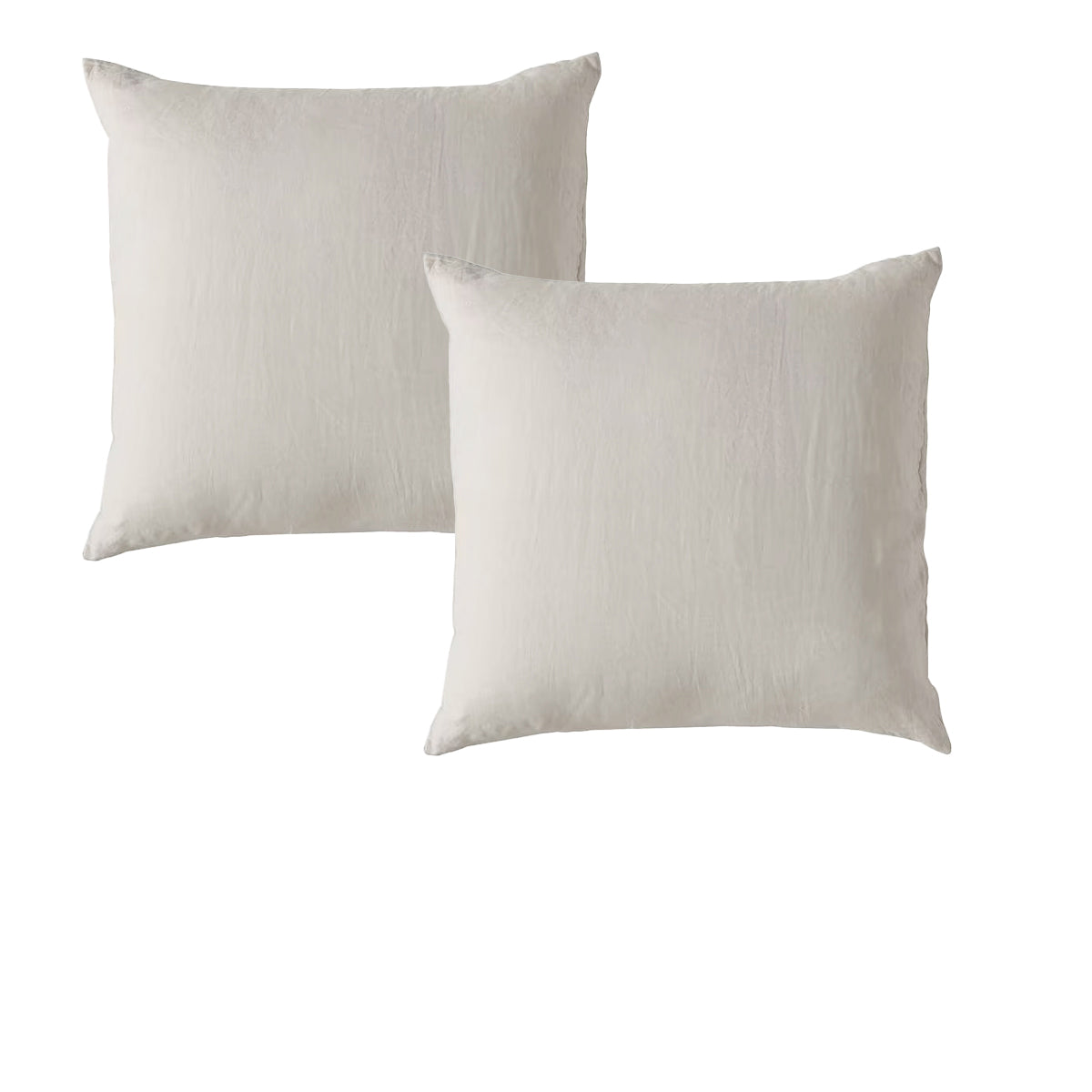 Natural French Linen European Pillowcases