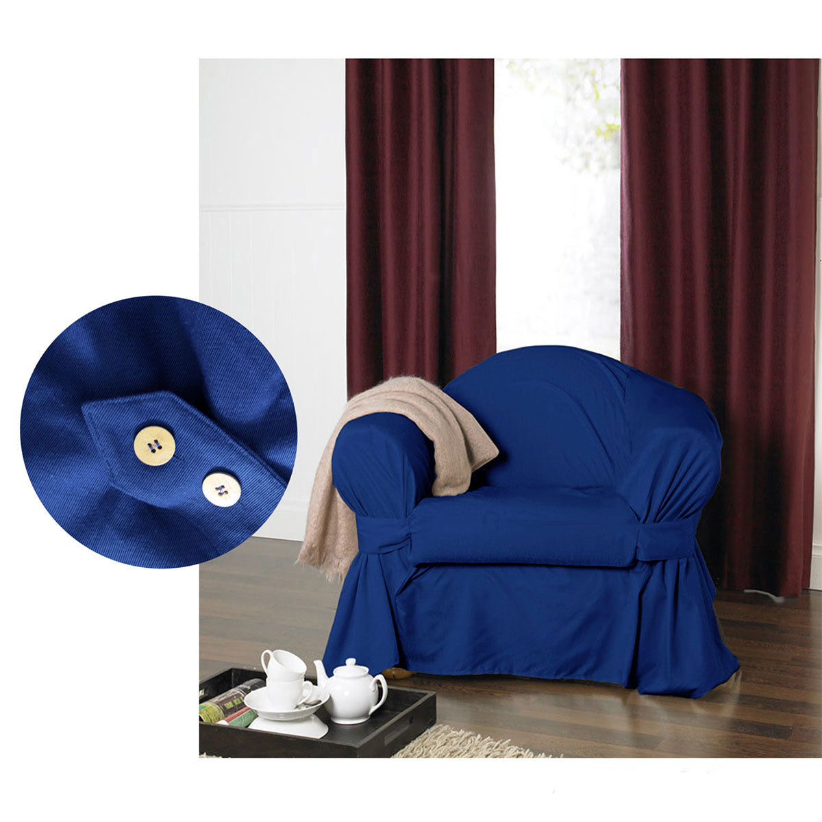 Pacific Blue) 1 Seater 54
