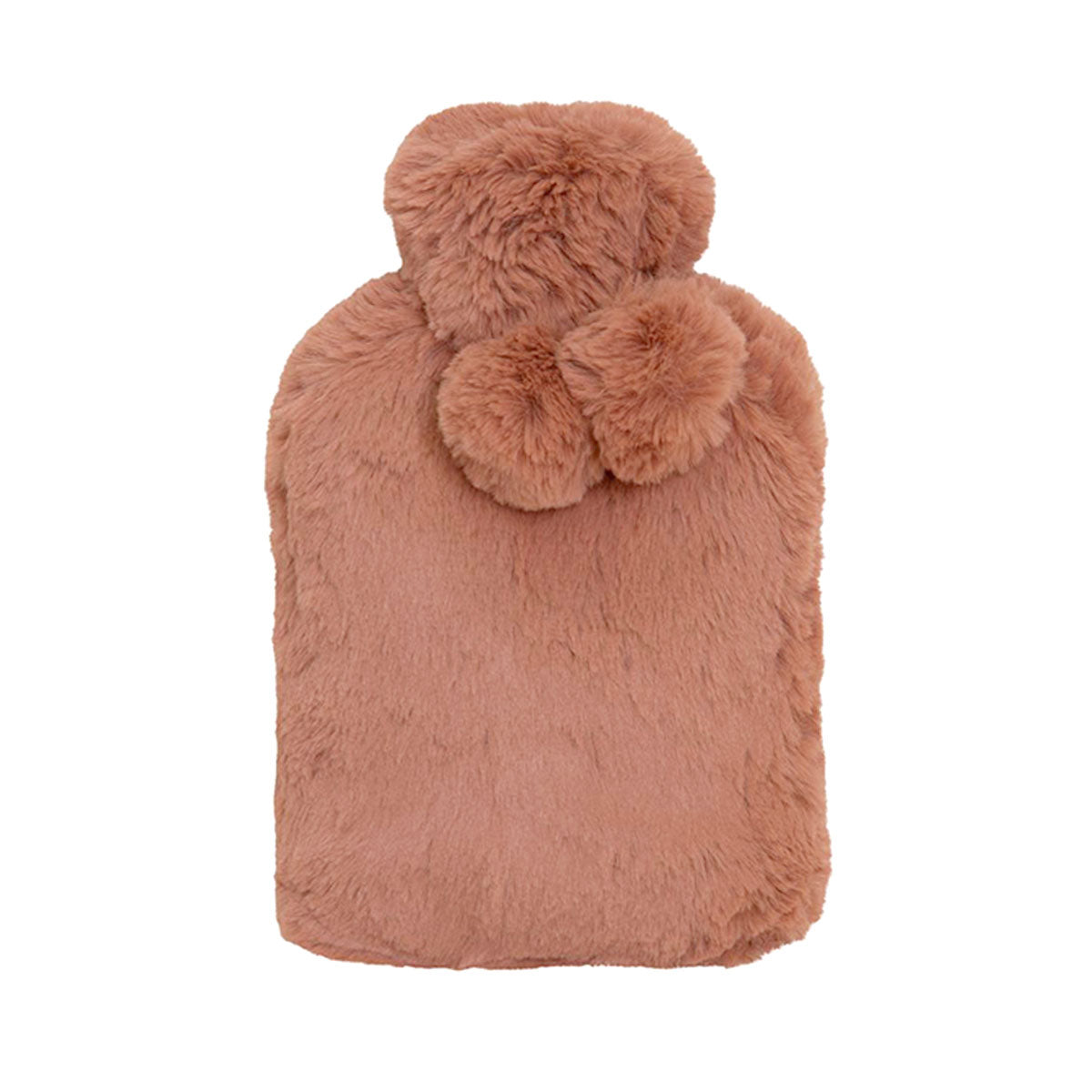 Super Plush Faux Fur Cover Clay Pink