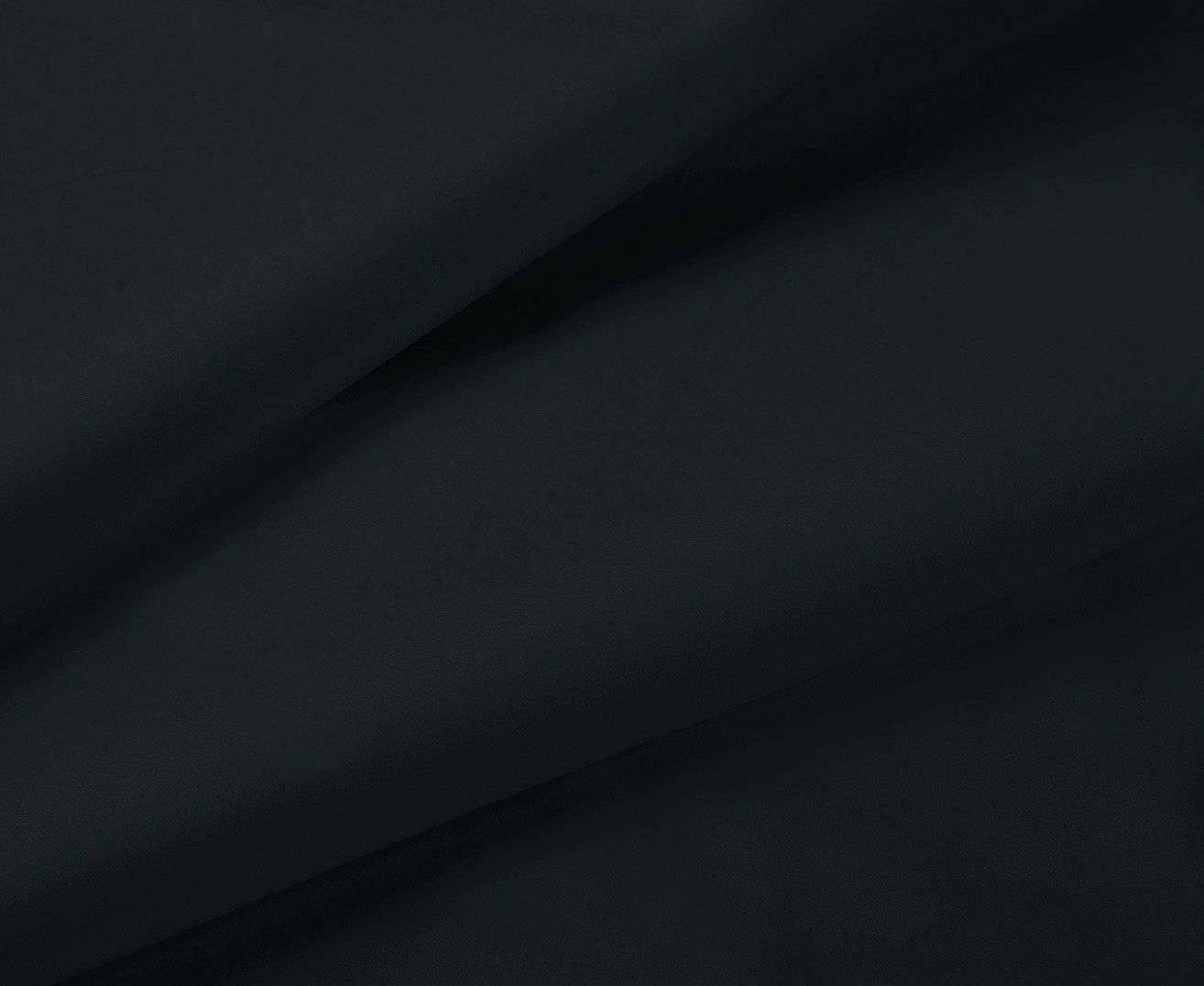 1000TC Ultra Soft Fitted Sheet & 2 Pillowcases Set - Super King Size Bed - Black