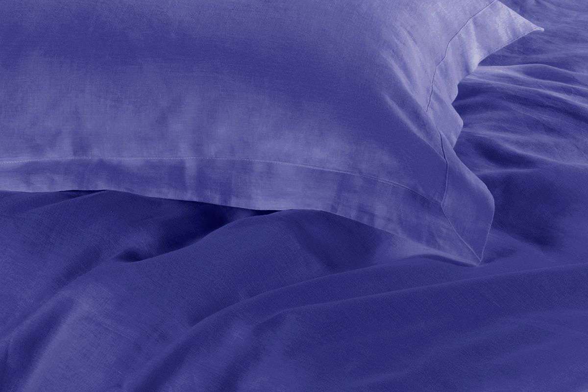 1000TC Tailored Super King Size Royal Blue Duvet Quilt Cover Set