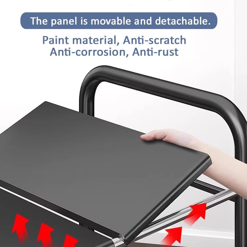 Extendable Storage Rack Under Sink Shelf  Kitchen Organizer black